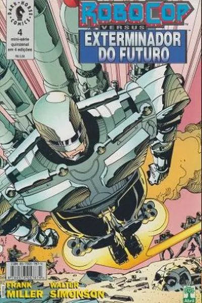 Cover of Robocop versus Exterminador do Futuro - nº 4