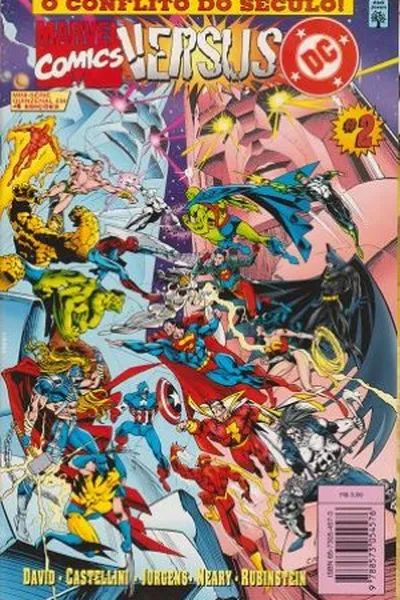Cover of DC versus MARVEL #2