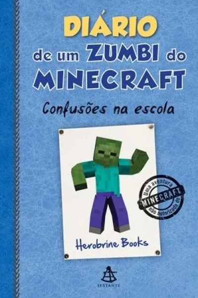 Cover of Diário de um Zumbi do Minecraft