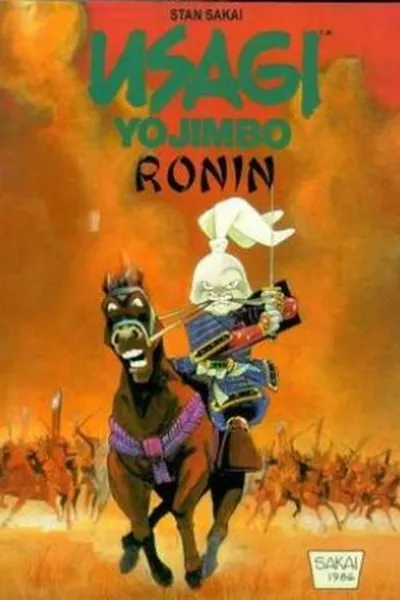 Cover of Usagi Yojimbo: Ronin