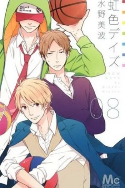 Cover of Nijiiro Days #08
