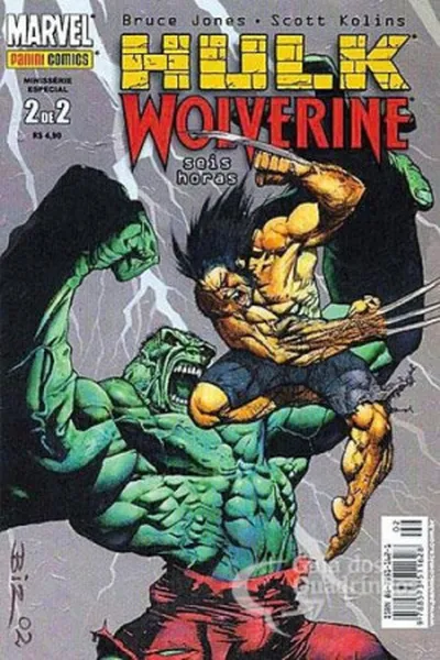 Cover of Hulk/ Wolverine: Seis Horas #02