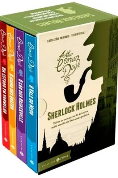 Cover of Sherlock Holmes (Romances - Box De Luxo - Edição De Bolso)