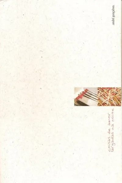 Cover of Coisas de amor largadas na noite