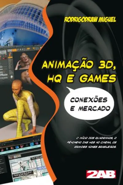 Cover of Animação 3D, HQ e Games
