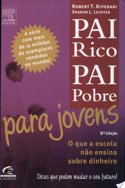 Cover of Pai rico, pai pobre para jovens