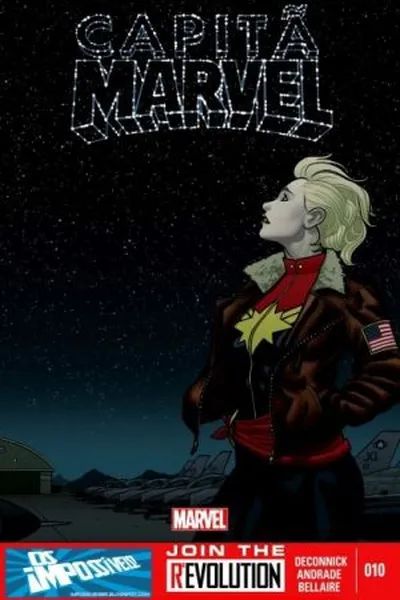 Cover of Capitã Marvel #10