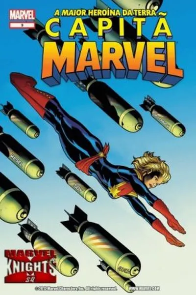 Cover of Capitã Marvel #03