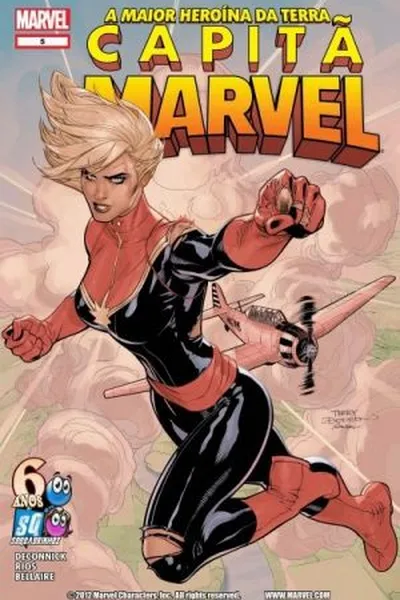 Cover of Capitã Marvel #05