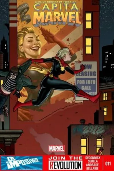 Cover of Capitã Marvel #11