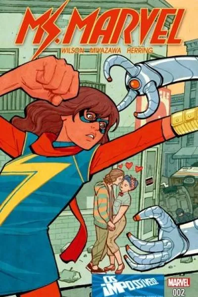 Cover of Miss Marvel V4 #02