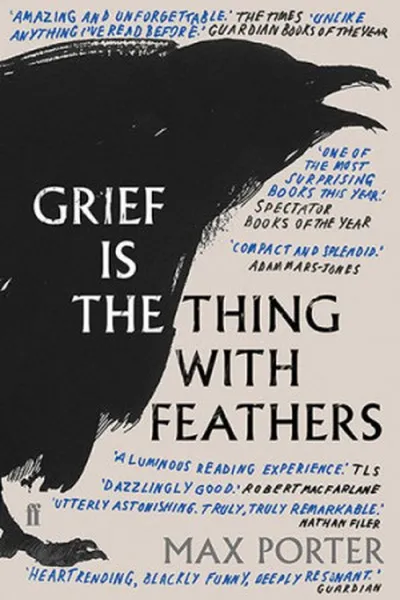Cover of Grief is the Thing with Feathers