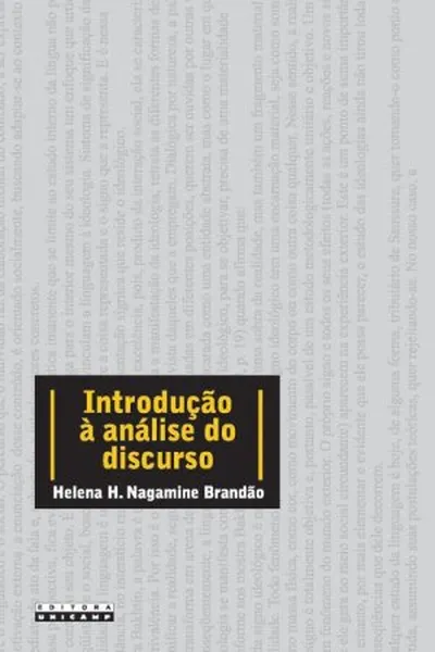 Cover of Introdução à análise do discurso
