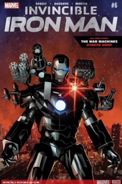 Cover of Invincible Iron Man #6