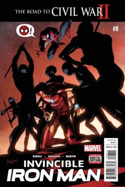 Cover of Invincible Iron Man #8