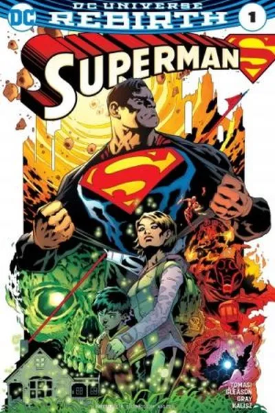 Cover of Superman #01 - DC Universe Rebirth