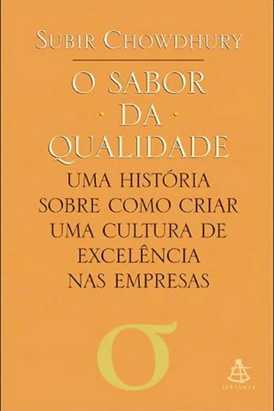 Cover of O sabor da qualidade