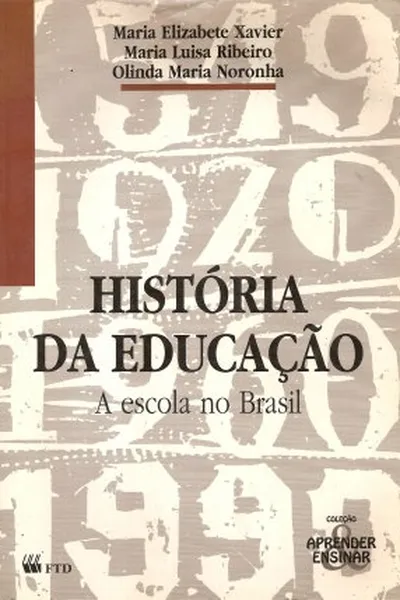 Cover of História da Educação
