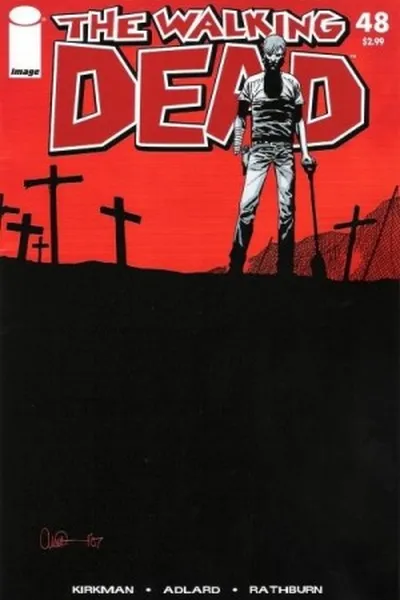 Cover of The Walking Dead #48