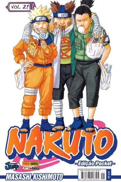 Cover of Naruto Pocket - Volume 21