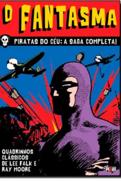 Capa de O Fantasma. Piratas do Céu.