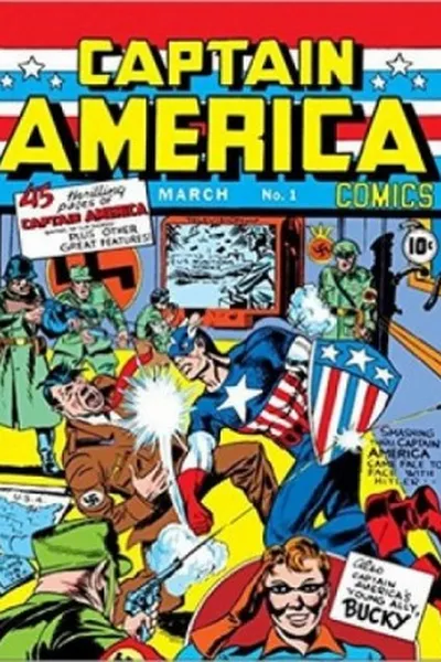 Cover of Captain America Comics #1