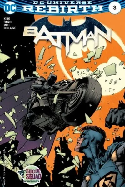 Cover of Batman #03 - DC Universe Rebirth