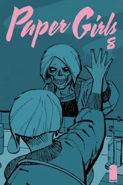 Cover of Paper Girls #8