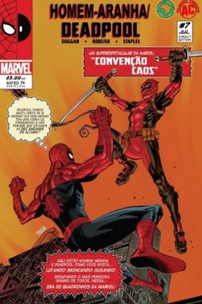 Cover of Homem-Aranha e Deadpool #07