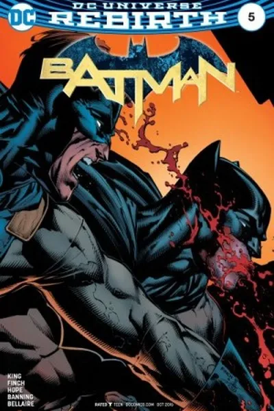 Cover of Batman #05 - DC Universe Rebirth