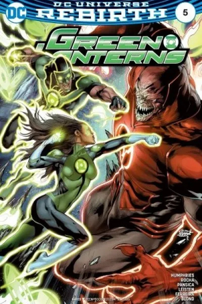 Cover of Green Lanterns #05 - DC Universe Rebirth