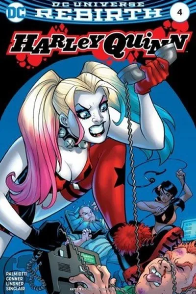 Cover of Harley Quinn #4 (Rebirth)