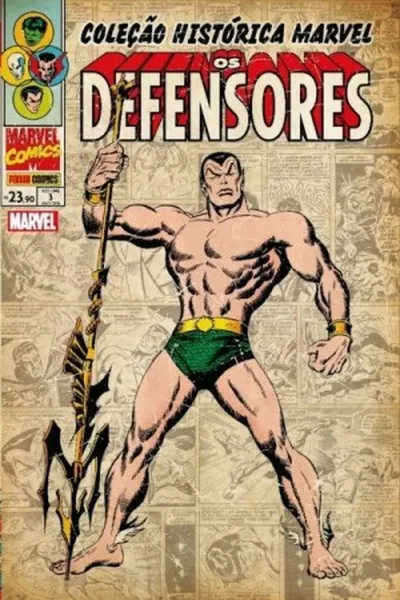 Cover of Coleção Histórica Marvel: Os Defensores