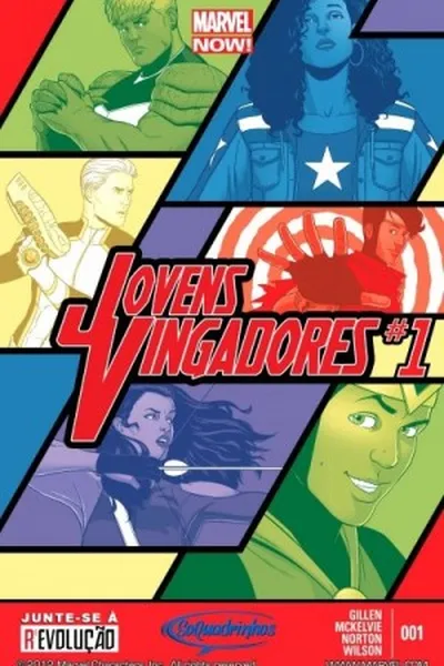 Cover of Jovens Vingadores #01 - Marvel NOW!