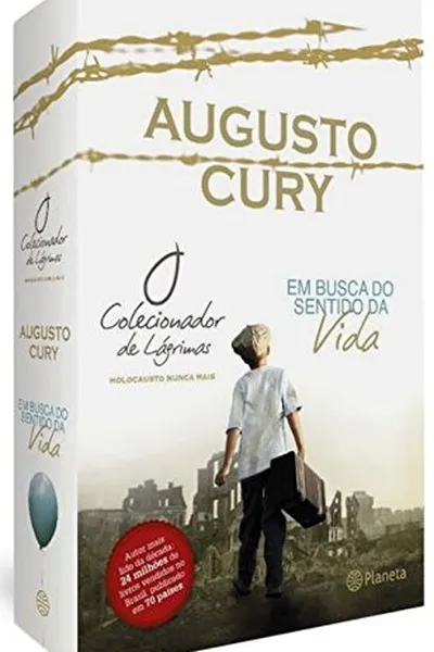 Cover of Augusto Cury. O Colecionador de Lágrimas e em Busca do Sentido da Vida - Caixa