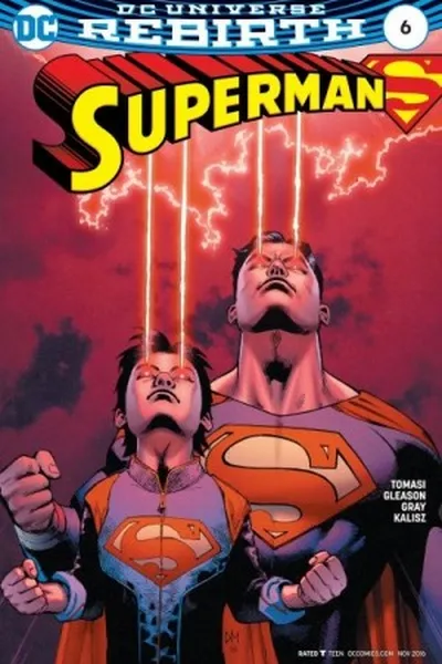 Cover of Superman #06 - DC Universe Rebirth