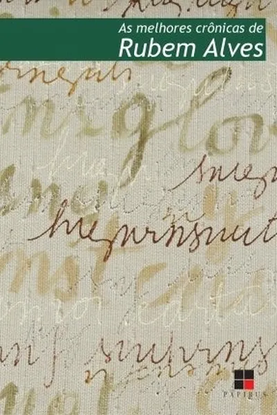 Cover of As melhores crônicas de Rubem Alves