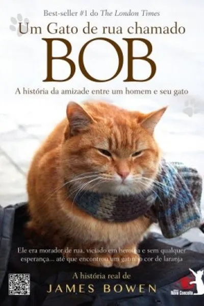 Cover of Um Gato de Rua Chamado Bob