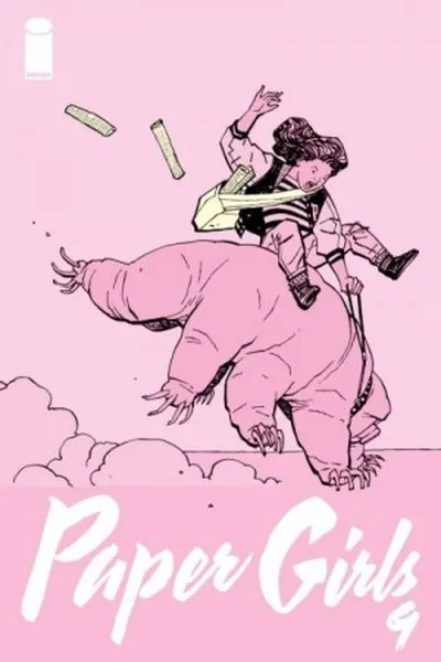 Cover of Paper Girls #9