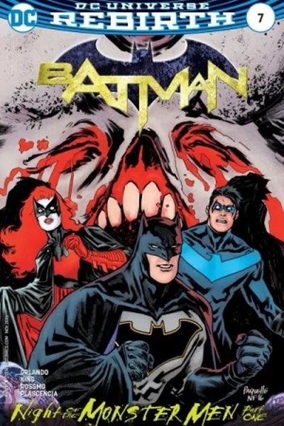 Cover of Batman #07 - DC Universe Rebirth