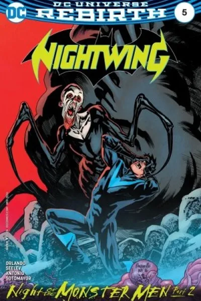 Cover of Nightwing #05 - DC Universe Rebirth