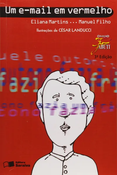 Cover of Um E-mail em Vermelho - Coleção Jabuti