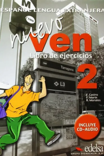Cover of Nuevo ven 2. Libro de ejercicios.