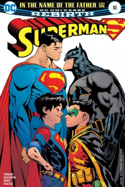 Cover of Superman #10 - DC Universe Rebirth