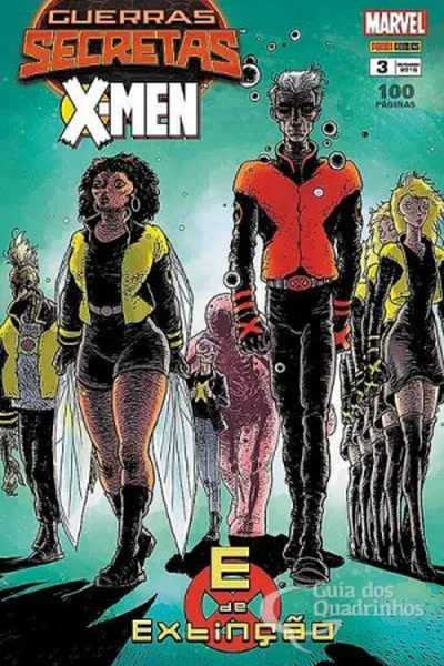 Cover of Guerras Secretas: X-Men - E de Extinção