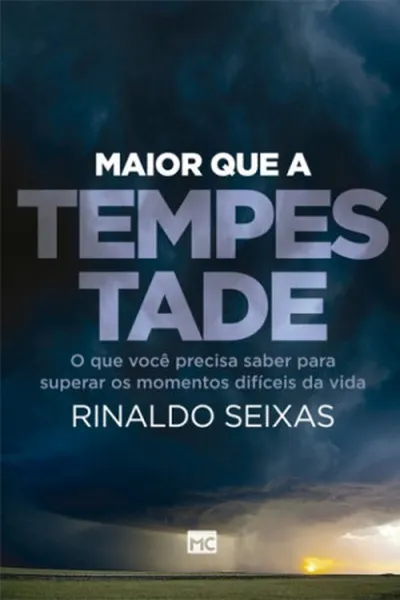 Cover of Maior que a tempestade