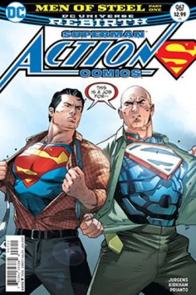 Cover of Action Comics #967  - DC Universe Rebirth