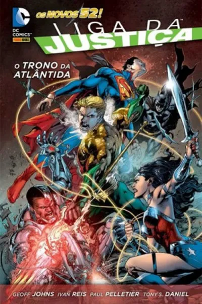 Cover of Liga da Justiça: O Trono da Atlântida