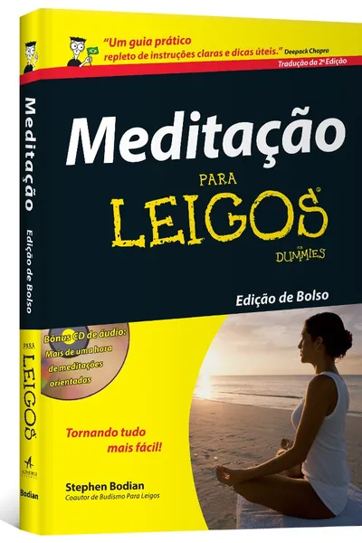 Cover of Meditação Para Leigos