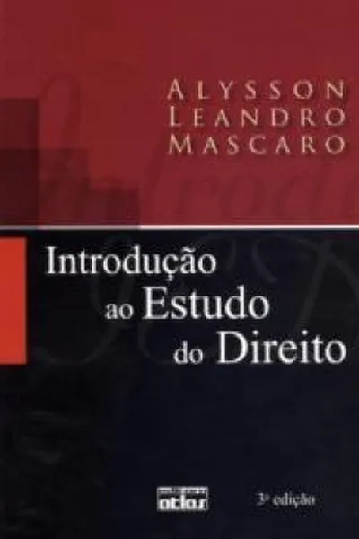 Cover of Introdução ao Estudo do Direito
